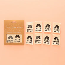 Load image into Gallery viewer, Sarah Hearts - Made By Me - Premium Woven Labels