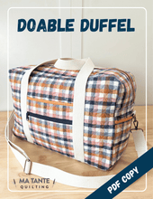 Load image into Gallery viewer, Doable Duffel (PDF Pattern)