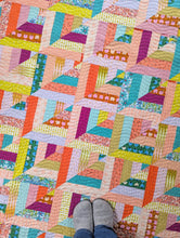 Load image into Gallery viewer, Quilt - Lucky Log Cabins