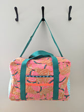 Load image into Gallery viewer, Doable Duffel - Rainbow Cat Pink