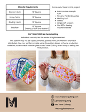 Load image into Gallery viewer, Sunny Glasses Pouch (PDF Pattern)