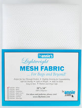 Load image into Gallery viewer, Lightweight Mesh Fabric - 18" x 54"