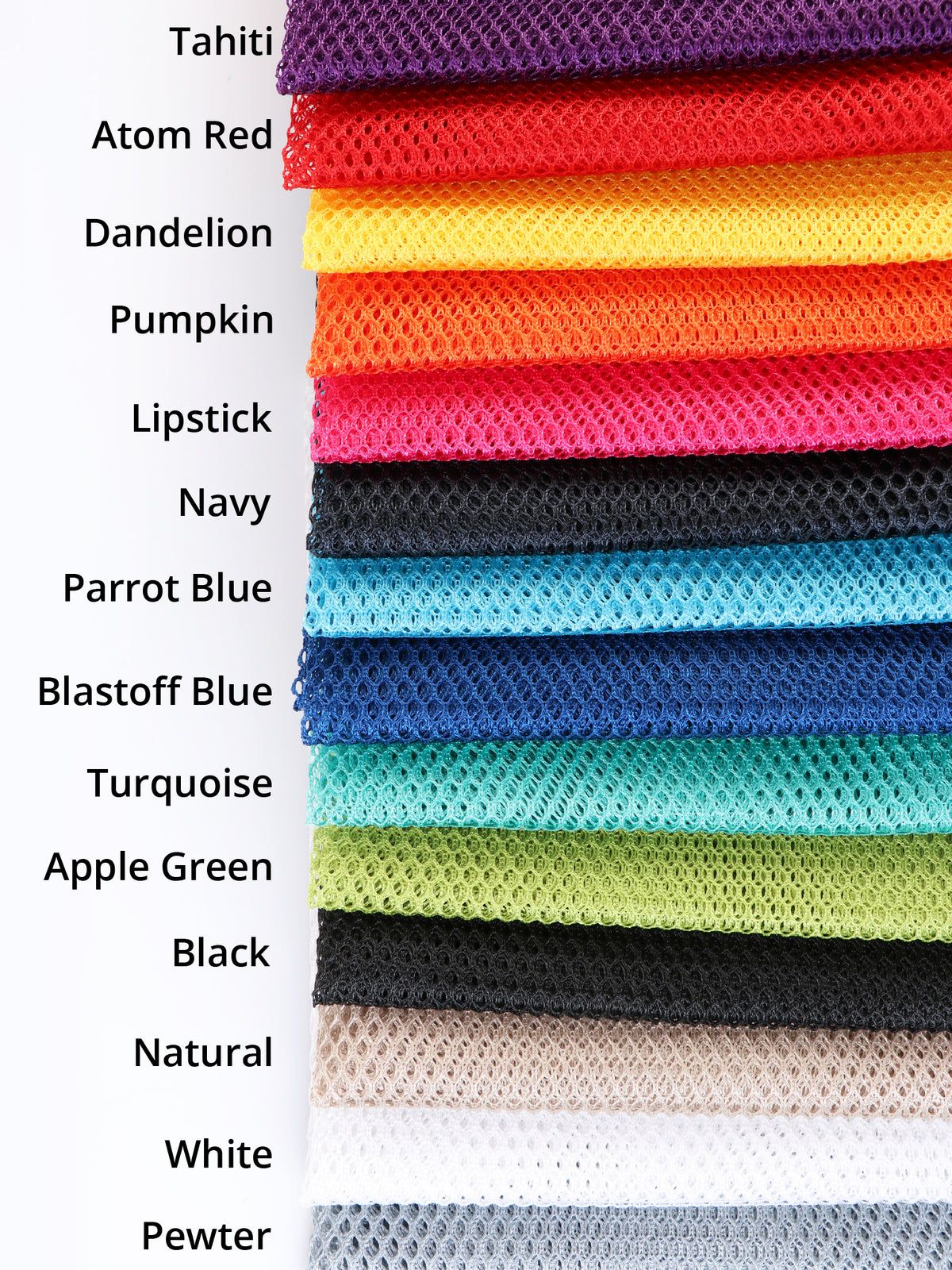 Lightweight Mesh Fabric - 18" x 54"
