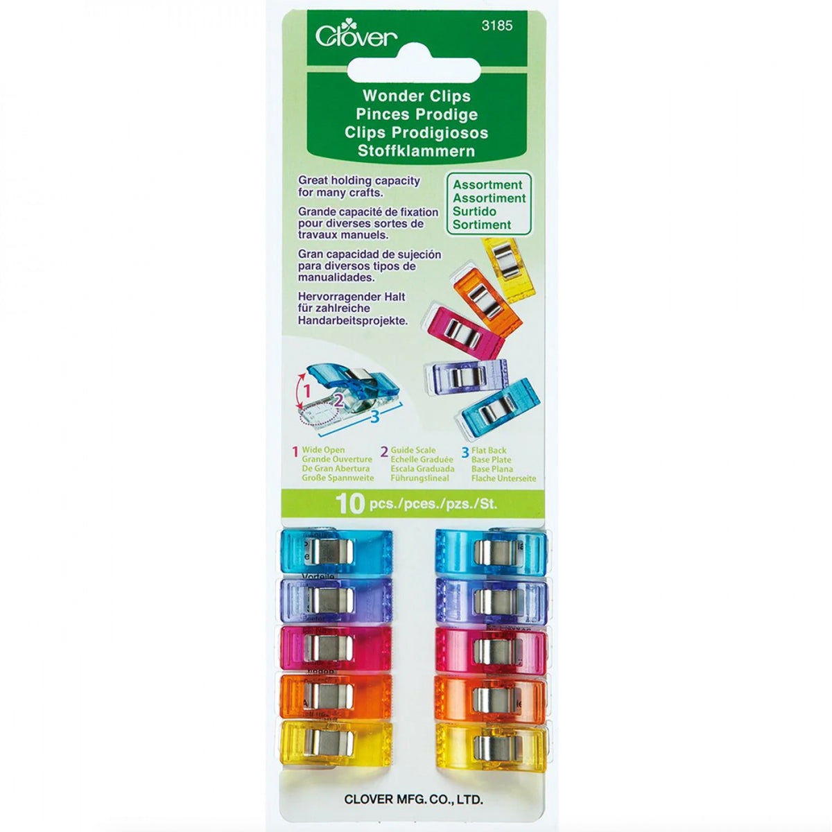 Clover Wonder Clips (10 pk)