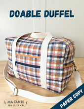 Load image into Gallery viewer, Doable Duffel (Paper Pattern)
