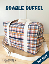 Load image into Gallery viewer, Doable Duffel (PDF Pattern)
