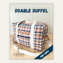 Load image into Gallery viewer, Doable Duffel (PDF Pattern)
