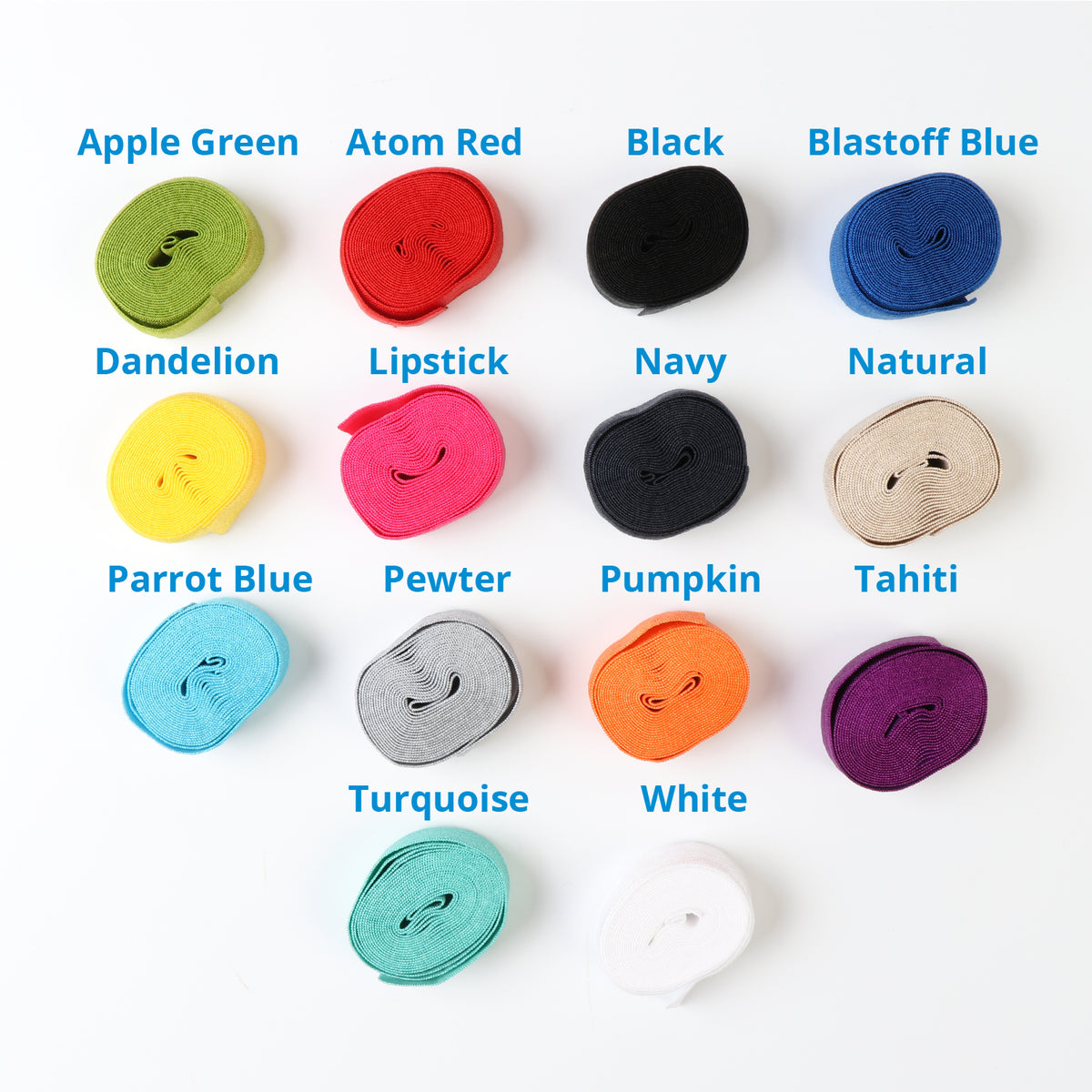 Fold-Over Elastic 3/4" (20 mm) - 2 Yard Package