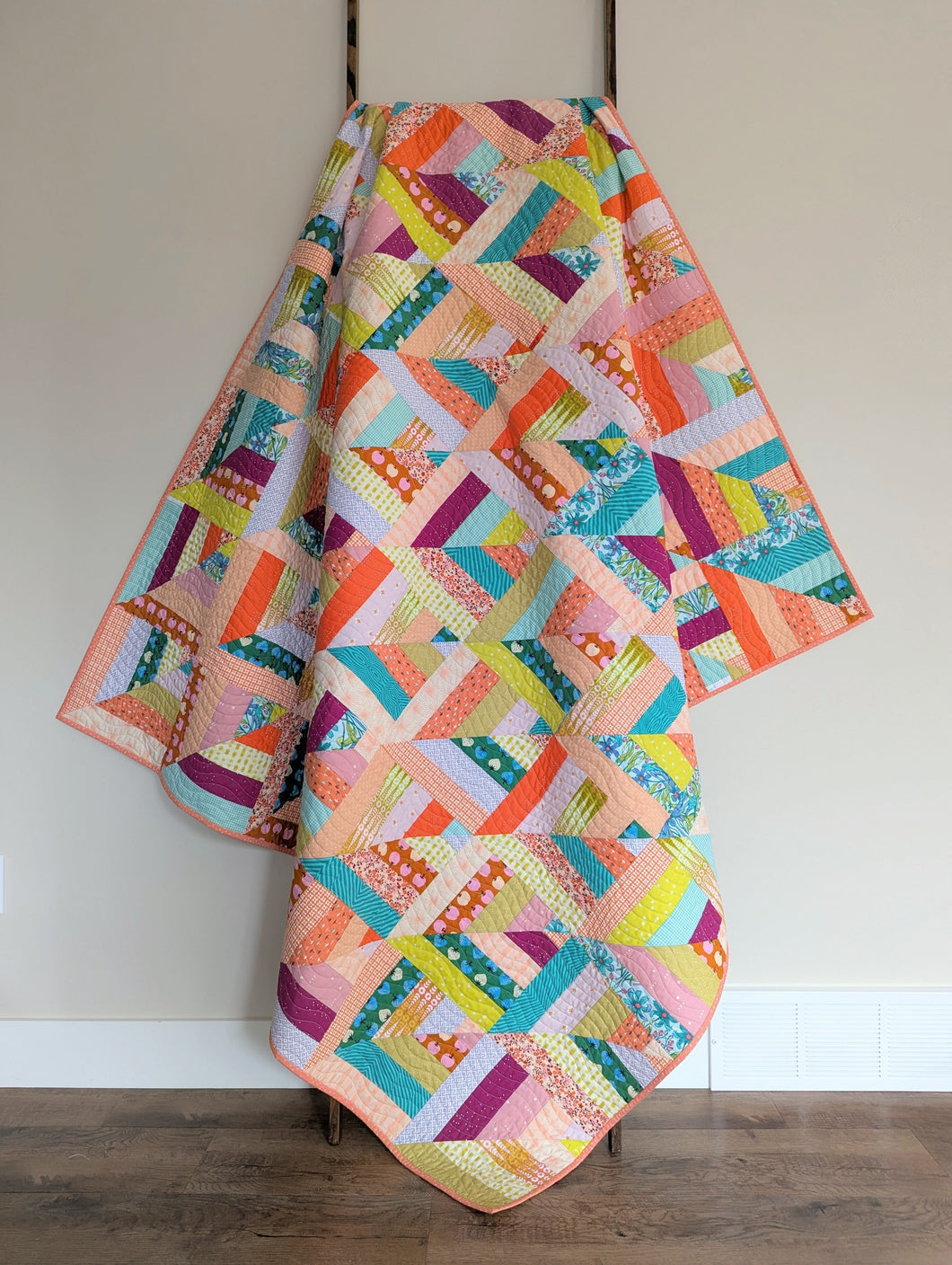 Quilt - Lucky Log Cabins