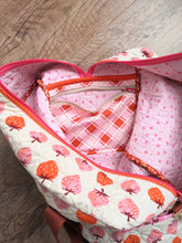 Load image into Gallery viewer, Strawberry and Friends Natural Doable Duffel - SAMPLE
