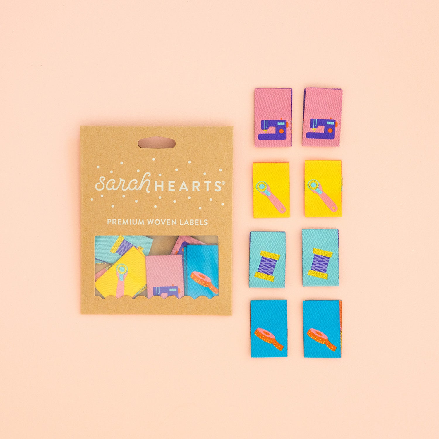 Sarah Hearts - Notions and Tools Labels
