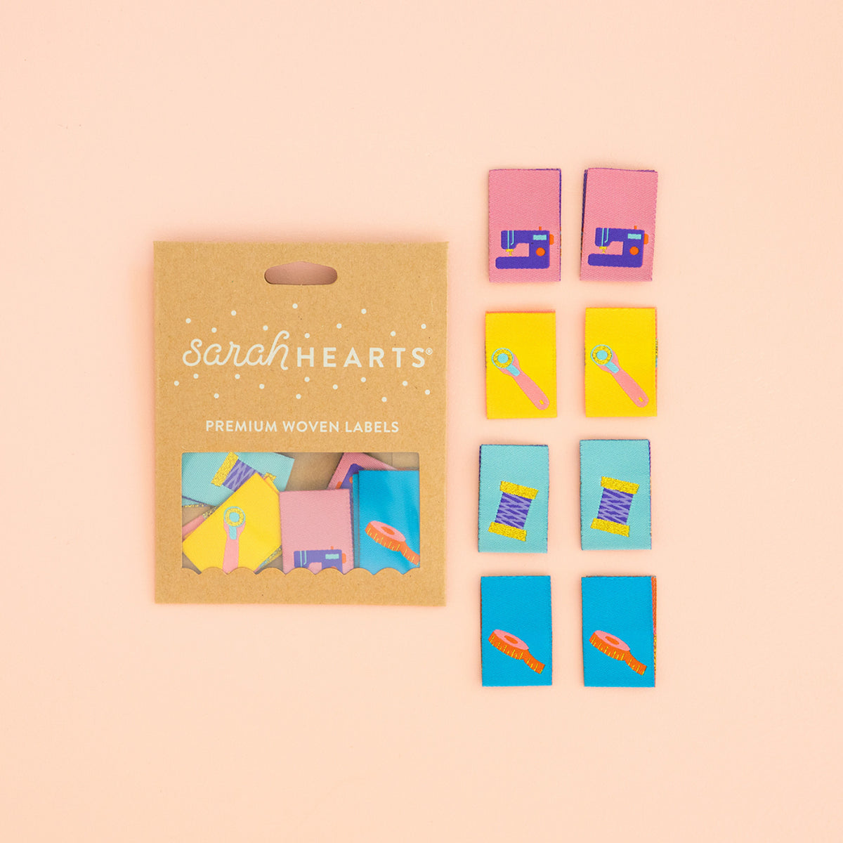 Sarah Hearts - Notions and Tools Labels