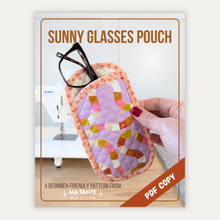 Load image into Gallery viewer, Sunny Glasses Pouch (PDF Pattern)
