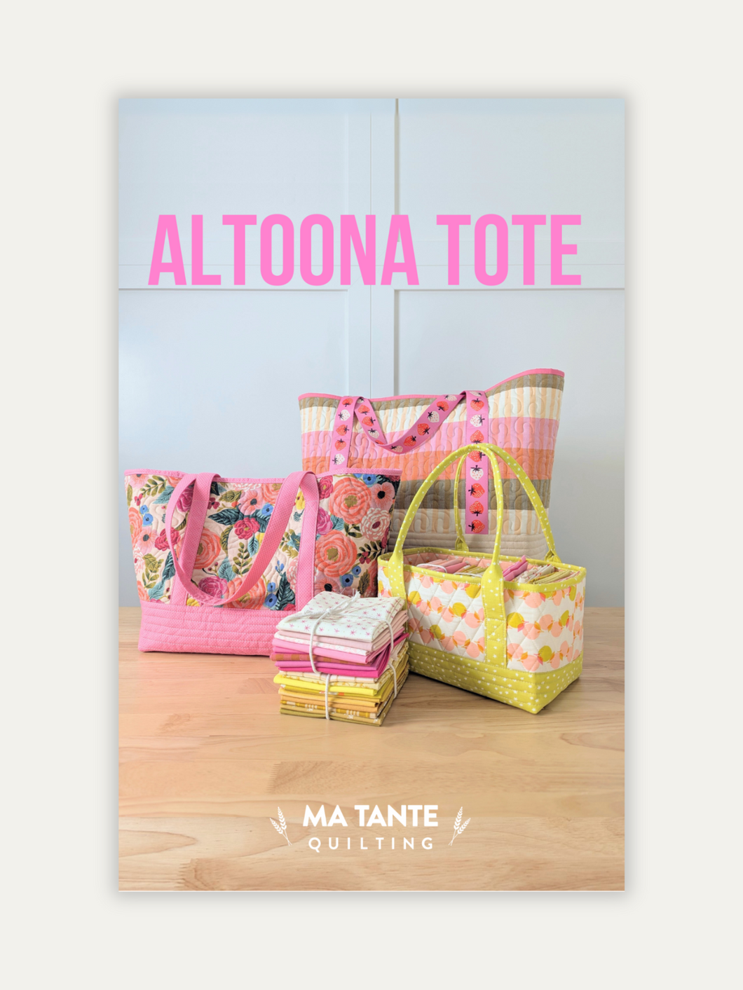 Altoona Tote (Paper Pattern)
