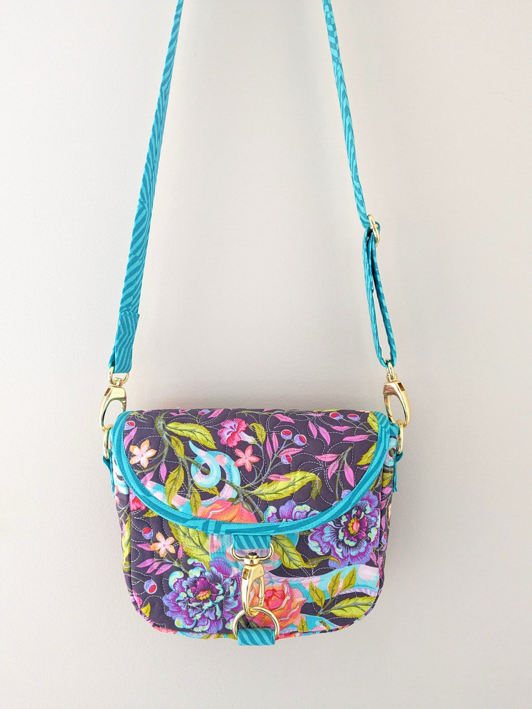 Moon Garden Grey Auntie Grace Bag