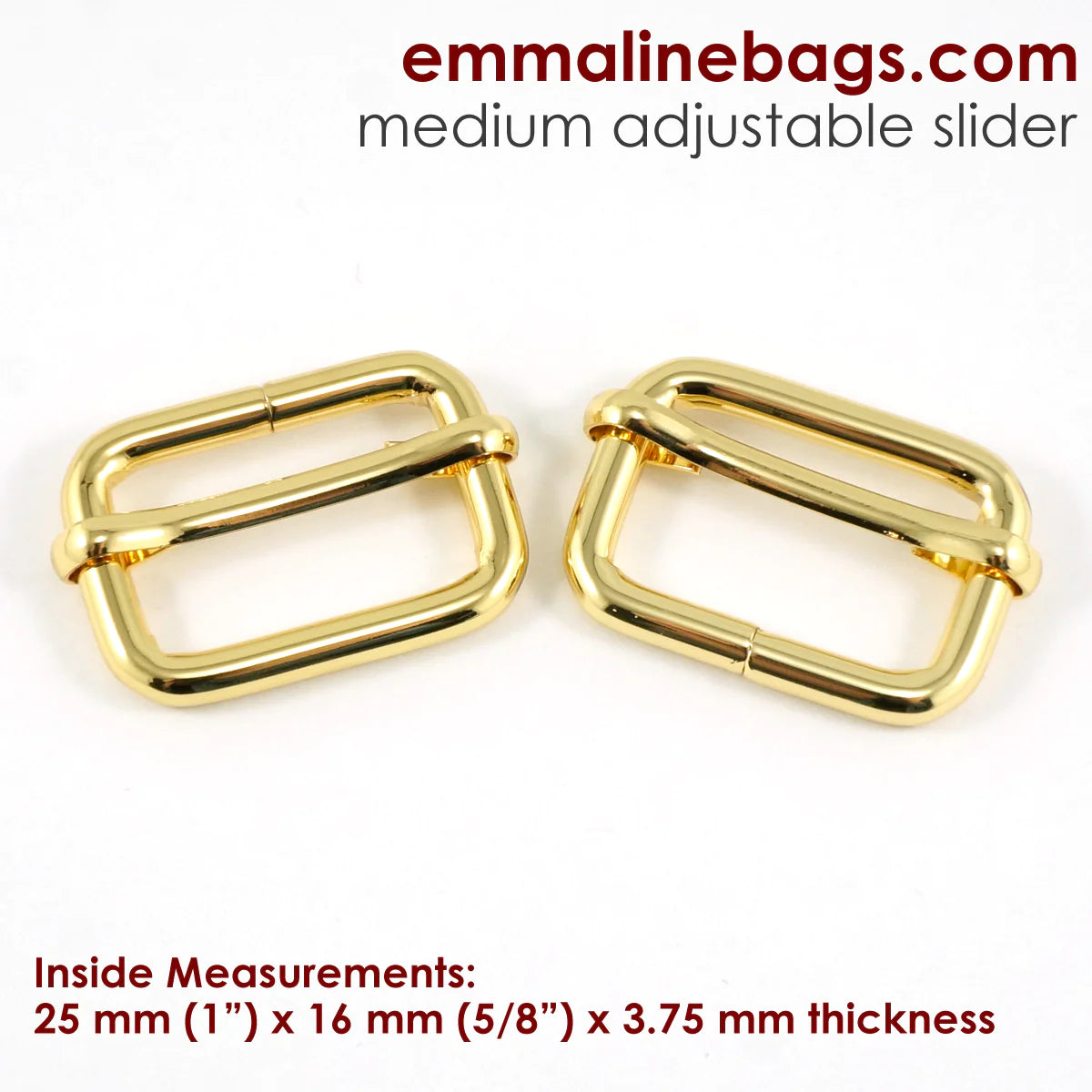 Adjustable Sliders (2 PACK) 1"