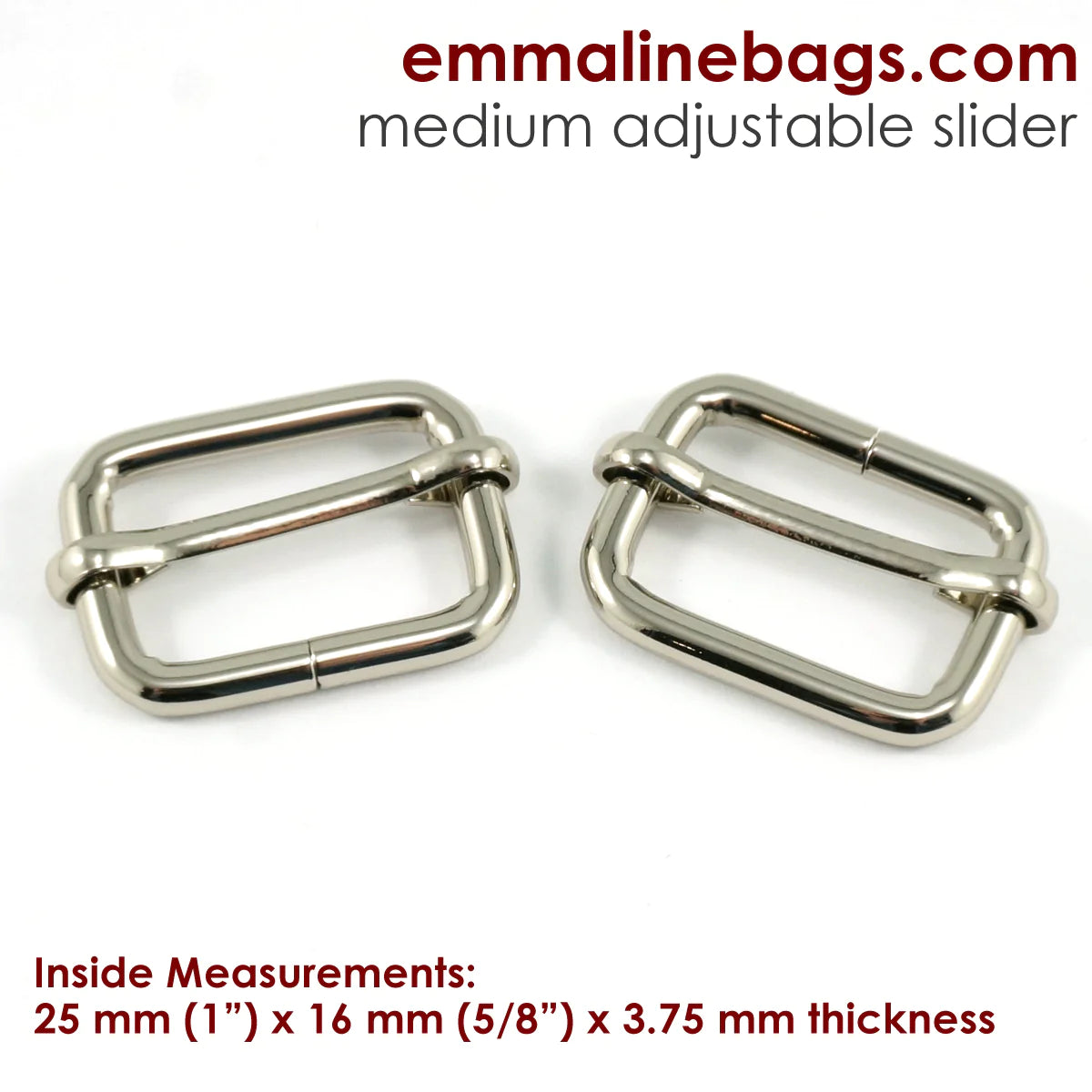 Adjustable Sliders (2 PACK) 1"