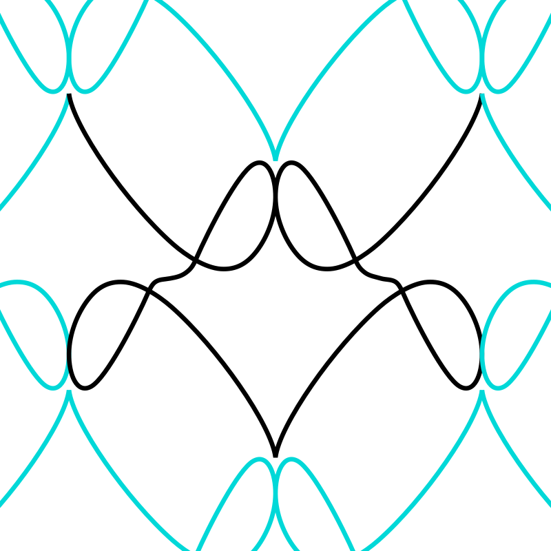 The Net - Pantograph - Ma Tante Quilting
